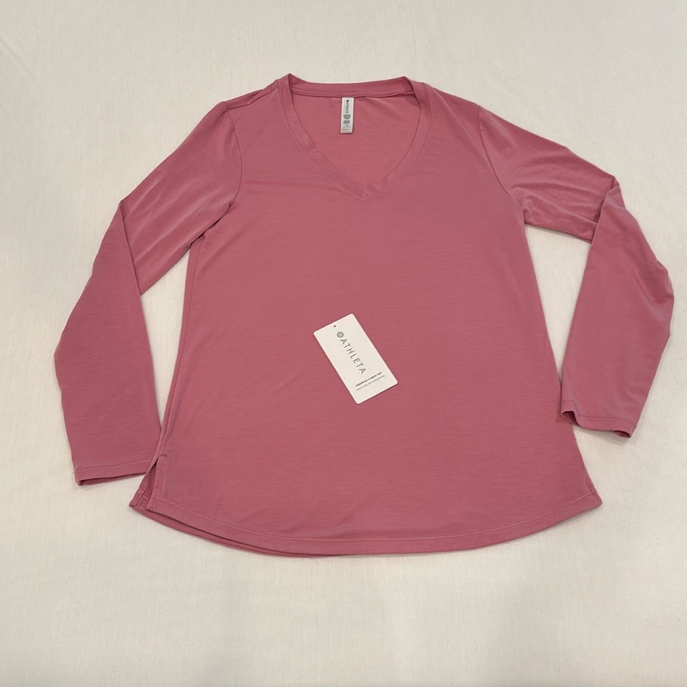 Athleta Essential V Neck Top